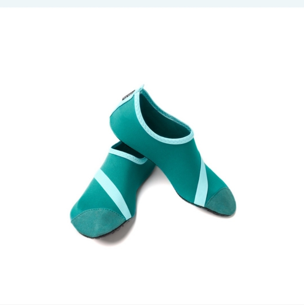 Teal FitKicks Aqua Water Shoes